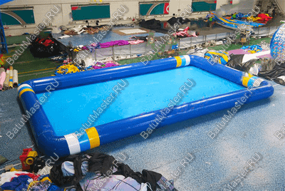 Бизнес-набор: Бассейн 6*6 м (1 шт), Водный роллер ПВХ (2 шт),насос (1 шт)