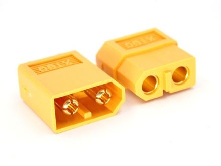 Разъем питания XT60 Male-Female (комплект)