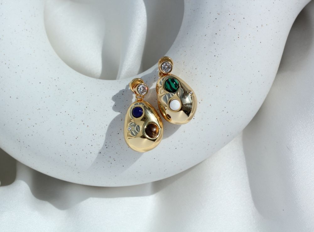 Серьги Gold Baroque