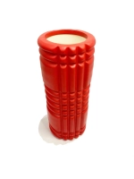 Ролик массажный для йоги Coneli Yoga Circular 33x14 см красный