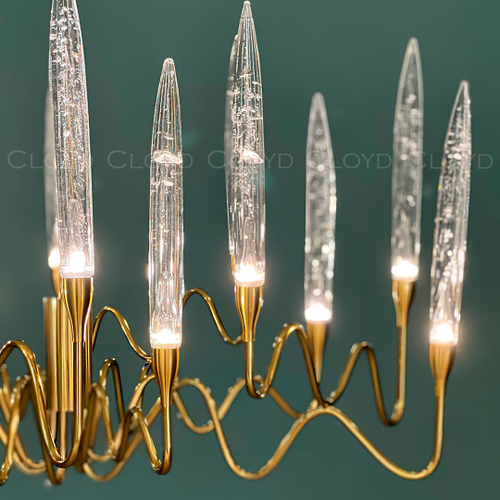 Люстра Cloyd ZOAR C30 / Ø100 см - латунь (арт.10456)