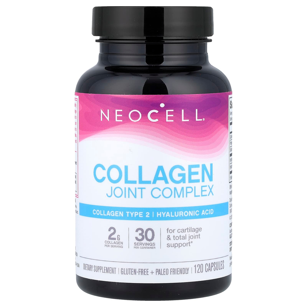 NeoCell, комплекс для суставов с коллагеном, 120 капсул