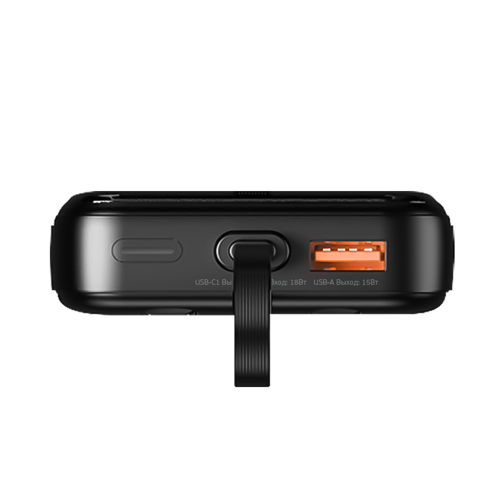 Внешний аккумулятор NRG Turbo V4c 10000 мА-ч, 22.5Вт, черный