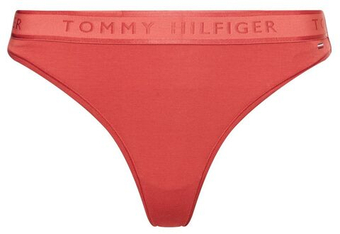 Majtki Tommy Hilfiger Thong 1P - красный