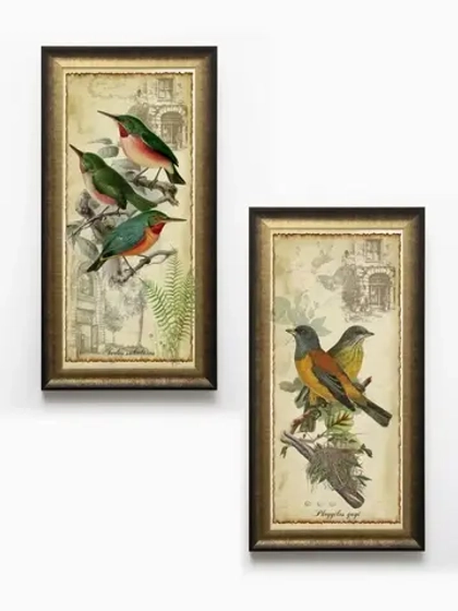 Картина на стену интерьерная 2 шт 44,5*23 см