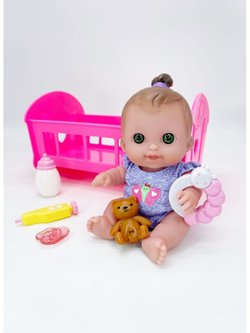Пупс BERENGUER виниловый 24см с аксессуарами (17432)