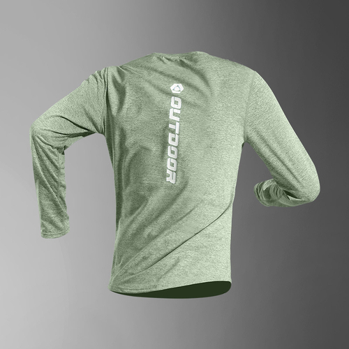 Лонгслив унисекс OUTDOOR 2754 - Зеленый