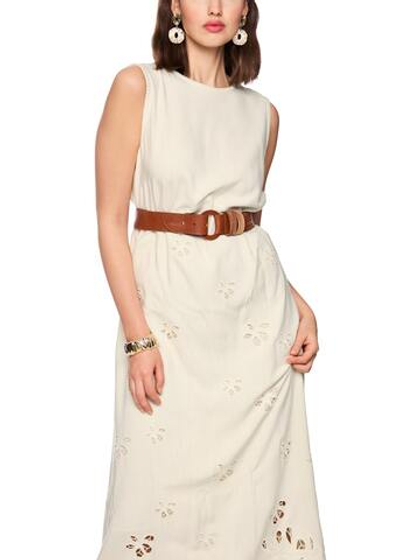 Marc Cain Сарафан с английской вышивкой