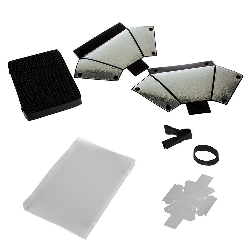 Отражатель Falcon Eyes SR-CA kit с рассеив. и сот. нас. для накамер. вспышки
