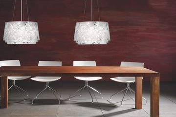 replica Louis Poulsen Collage pendant lamp 45 cm  (orange)