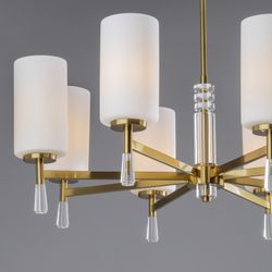 Люстра на штанге Freya Chic FR2031PL-08BS