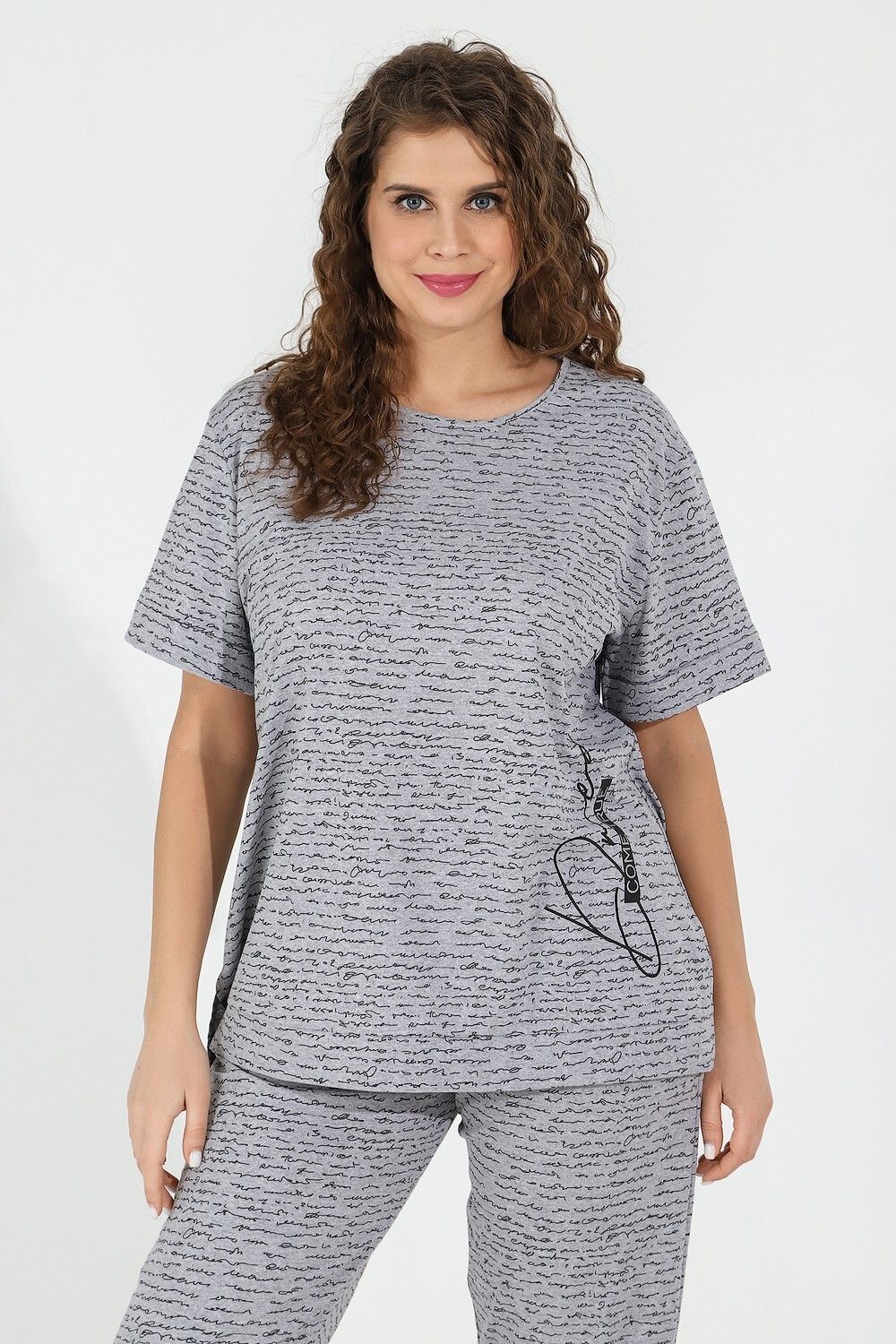 Костюм Письмена Виотекс СЕРЫЙ МЕЛАНЖ