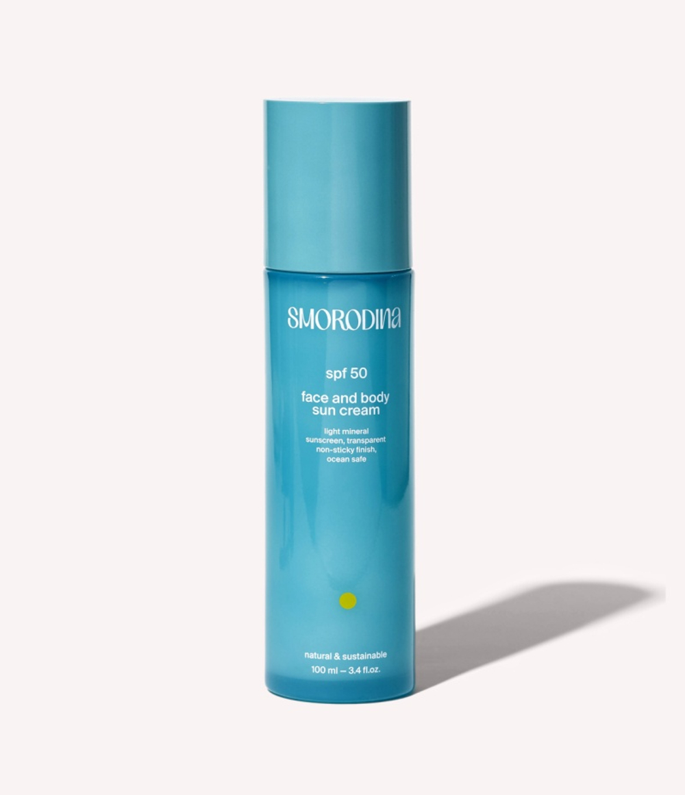 Крем солнцезащитный SmoRodina для лица и тела SPF 50 (100 мл)