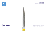 Бор алмазный желтый Frank Dental типа FG - D.864.012.C.FG