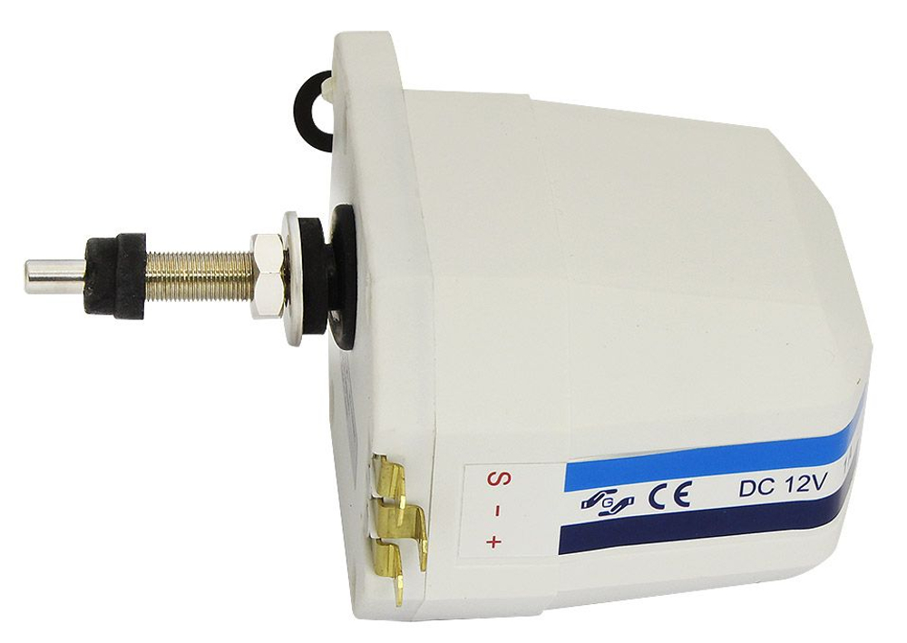 Электропривод стеклоочистителя для лодки/ Электропривод стеклоочистителя для катера "ТМС-803", 90 градусов (10017238)