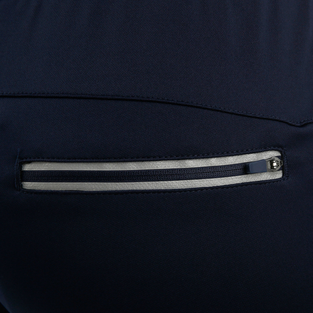 Женские теннисные брюки Dunlop Knitted Training Pants Women - Dark Blue, Silver