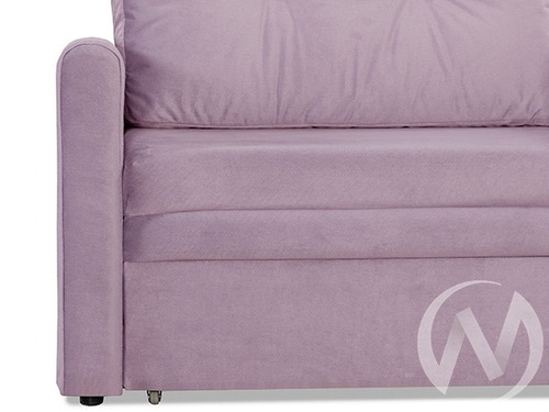 Диван прямой Юнат 2 (МД) Bismark 07 (велюр светло-сиреневый)