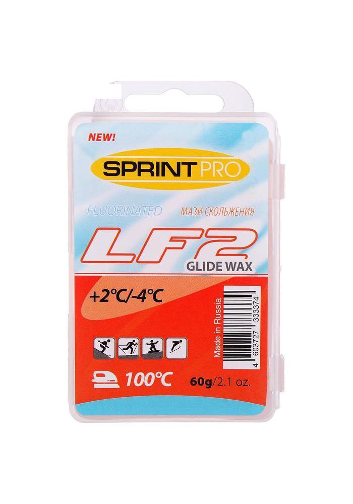 Парафин SPRINT PRO, LF2 Red, (+2 -4°C), 60г