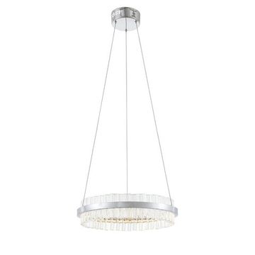 Светильник подвесной LED 1*34W 3000K SL383.103.01 хром Cherio ST-Luce
