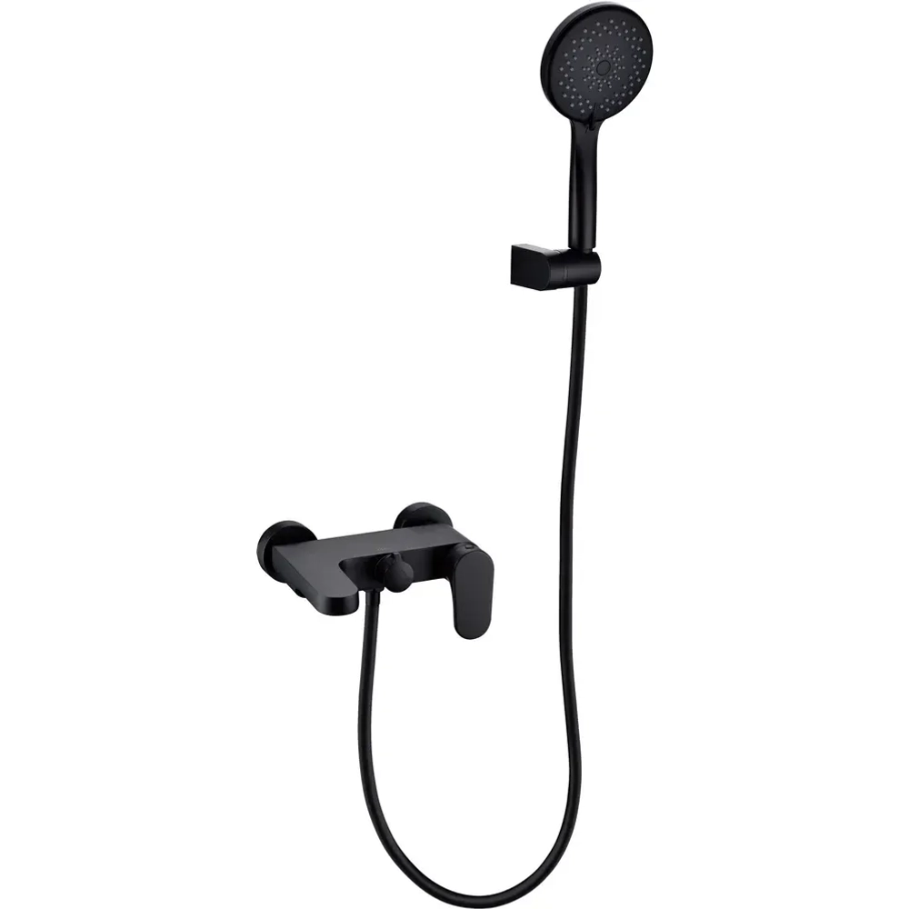 Смеситель для ванны с душем Boheme Spectre 453-B чёрный