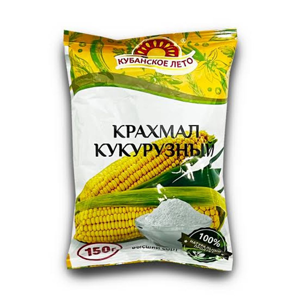 Крахмал КУБАНСКОЕ ЛЕТО картофельный 150г