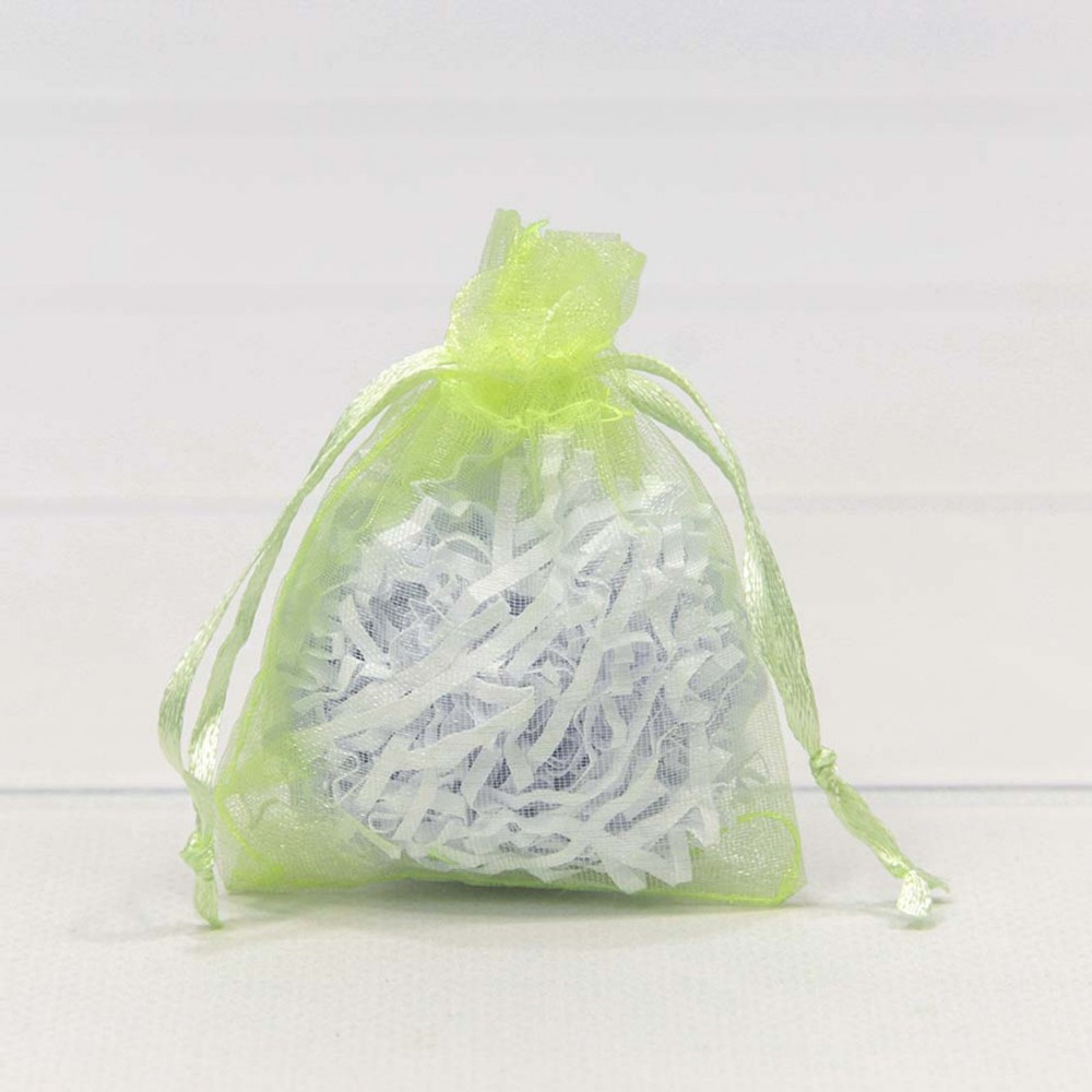 Мешочек 7х9см Органза (Зеленый)