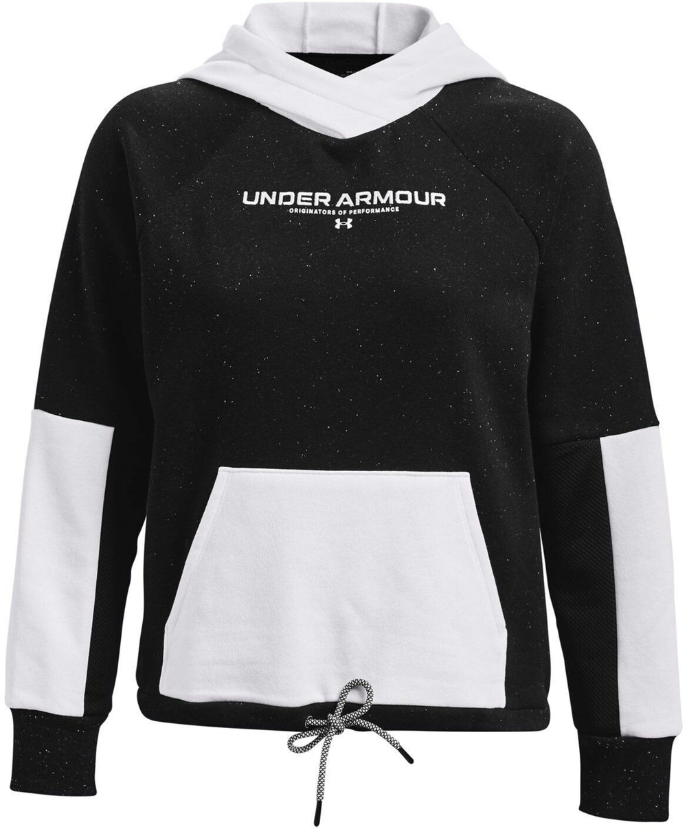 Худи женское Under Armour UA Rival+Fleece hoodie bk
