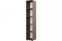 Стелаж универсальный для документов открытый узкий серии Аргумент Венге