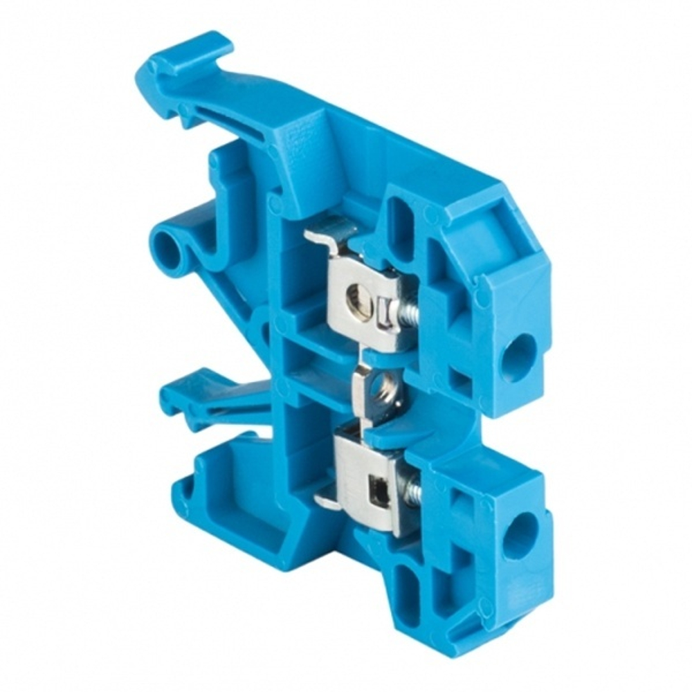 Колодка клеммная JXB-2.5/35 1-2,5мм2 25А синий PROxima EKF plc-jxb-2.5/35b