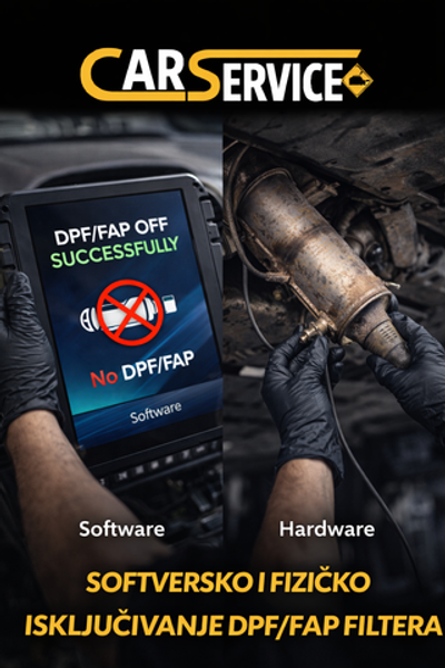 DPF (Diesel Particulate Filter) Software & Physical Removal