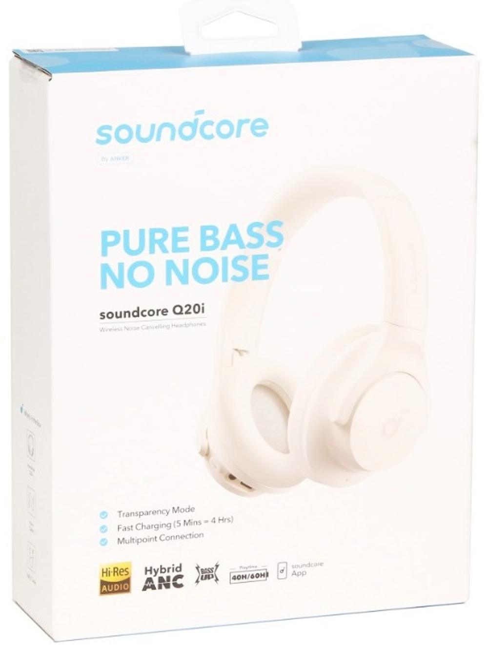 Наушники Soundcore Q20i (A3004G21) белый