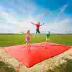 Надувная подушка для установки в грунт «Алый остров», 8×6×2 м