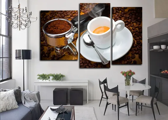 Модульная картина "Свежемолотый"