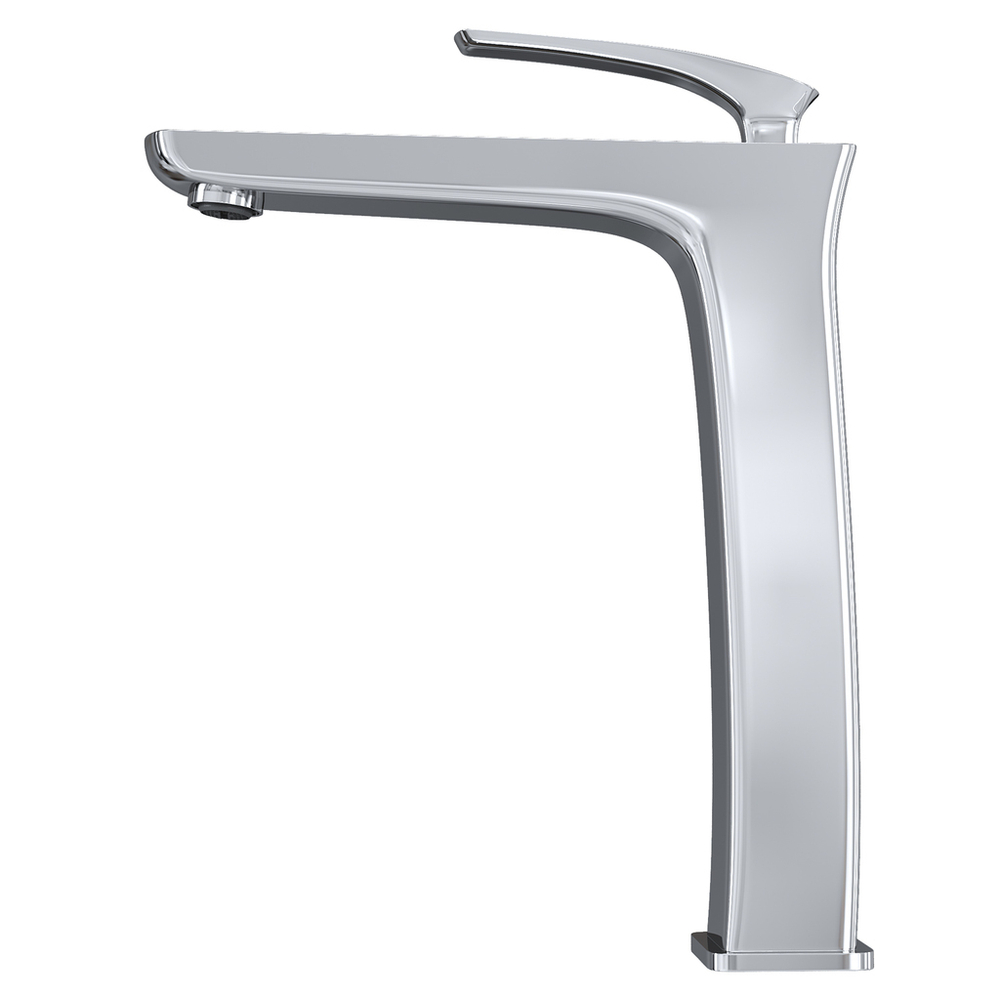 Смеситель для раковины 26k MIXLINE ML21-042 "Elegant" высокий излив "АКЦИЯ"