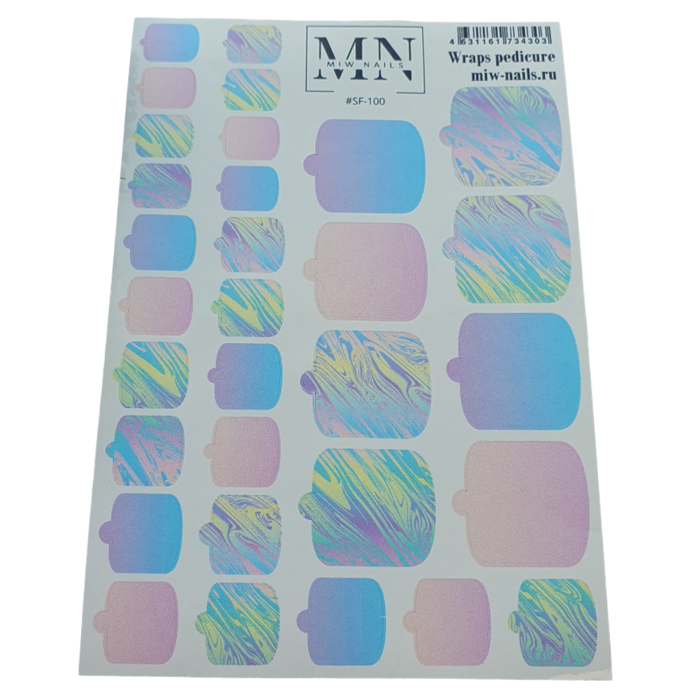 Пленка для педикюра SF-100 MIW NAILS