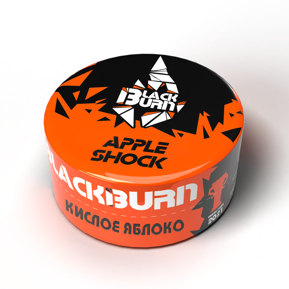 Табак Black Burn &quot;Apple Shock&quot; (кислое яблоко) 25гр