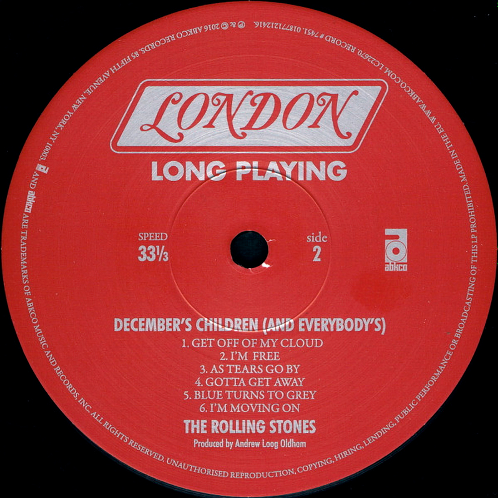 The Rolling Stones / December's Children (And Everybody's)(LP)