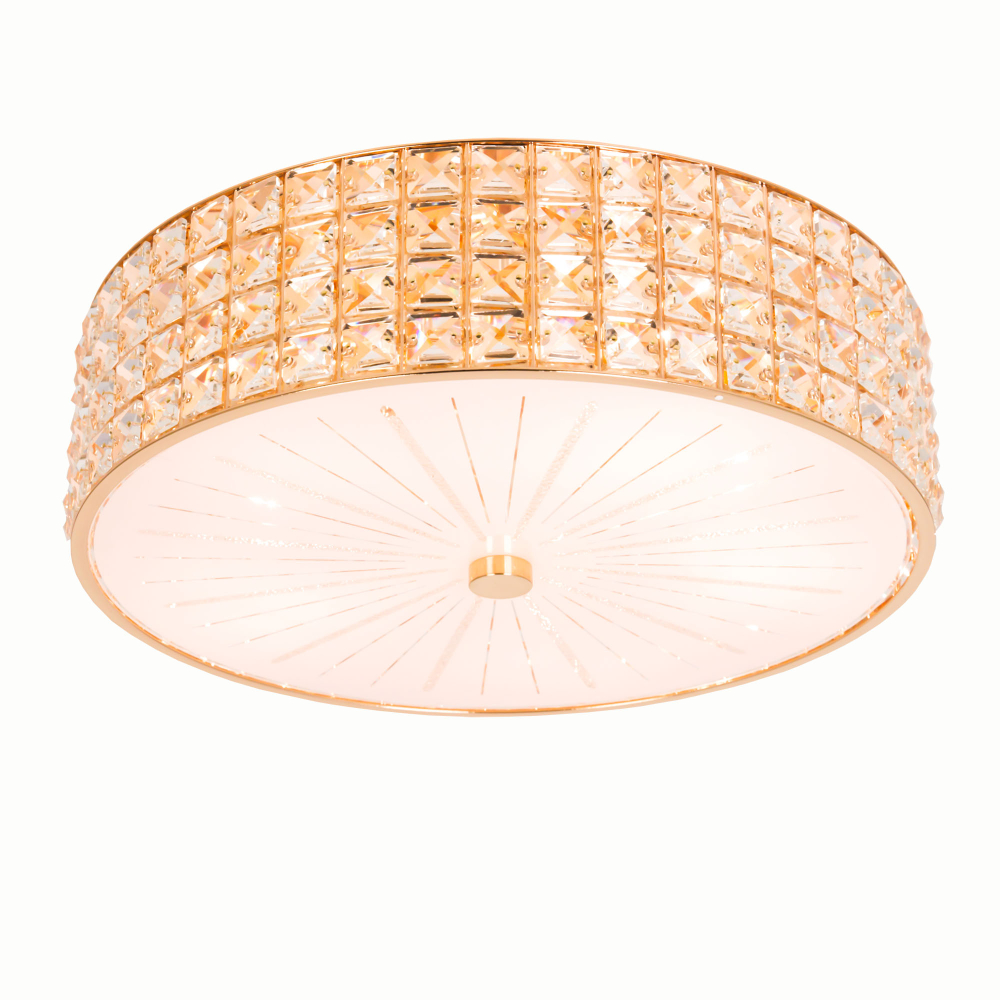 Citilux Портал CL324152 Люстра хрустальная Золото