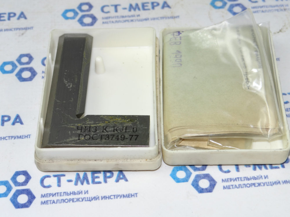 Угольник лекальный УЛП-60 кл. 0 ГОСТ 3749-77 ЧИЗ