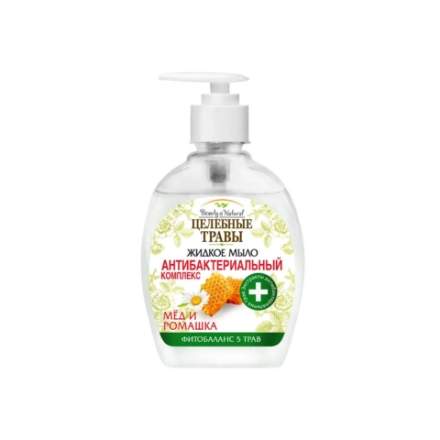 Жидкое мыло «Мёд и ромашка с антибактериальным комплексом» 300мл