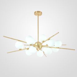 Люстра На Штанге Cherry Bomb 16 Balls Gold By Imperiumloft