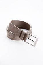 БАЗОВЫЙ РЕМЕНЬ ЗАМША СЕРЫЙ