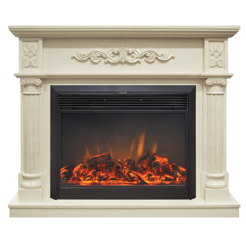 Электрокамин RealFlame Country AO античный дуб с очагом Sparta 25,5 LED