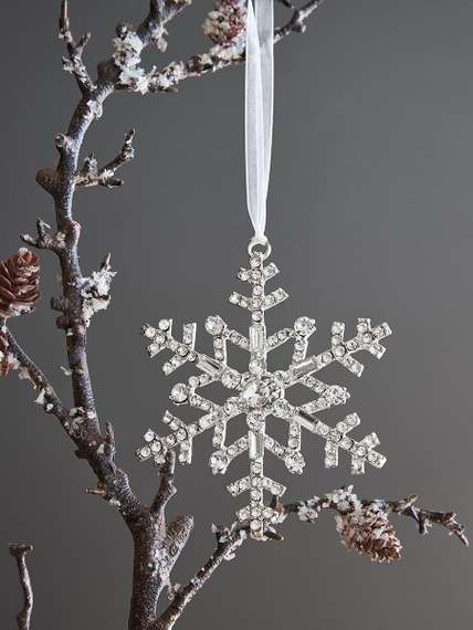 Набор из 4 украшений, 10 см, бусины