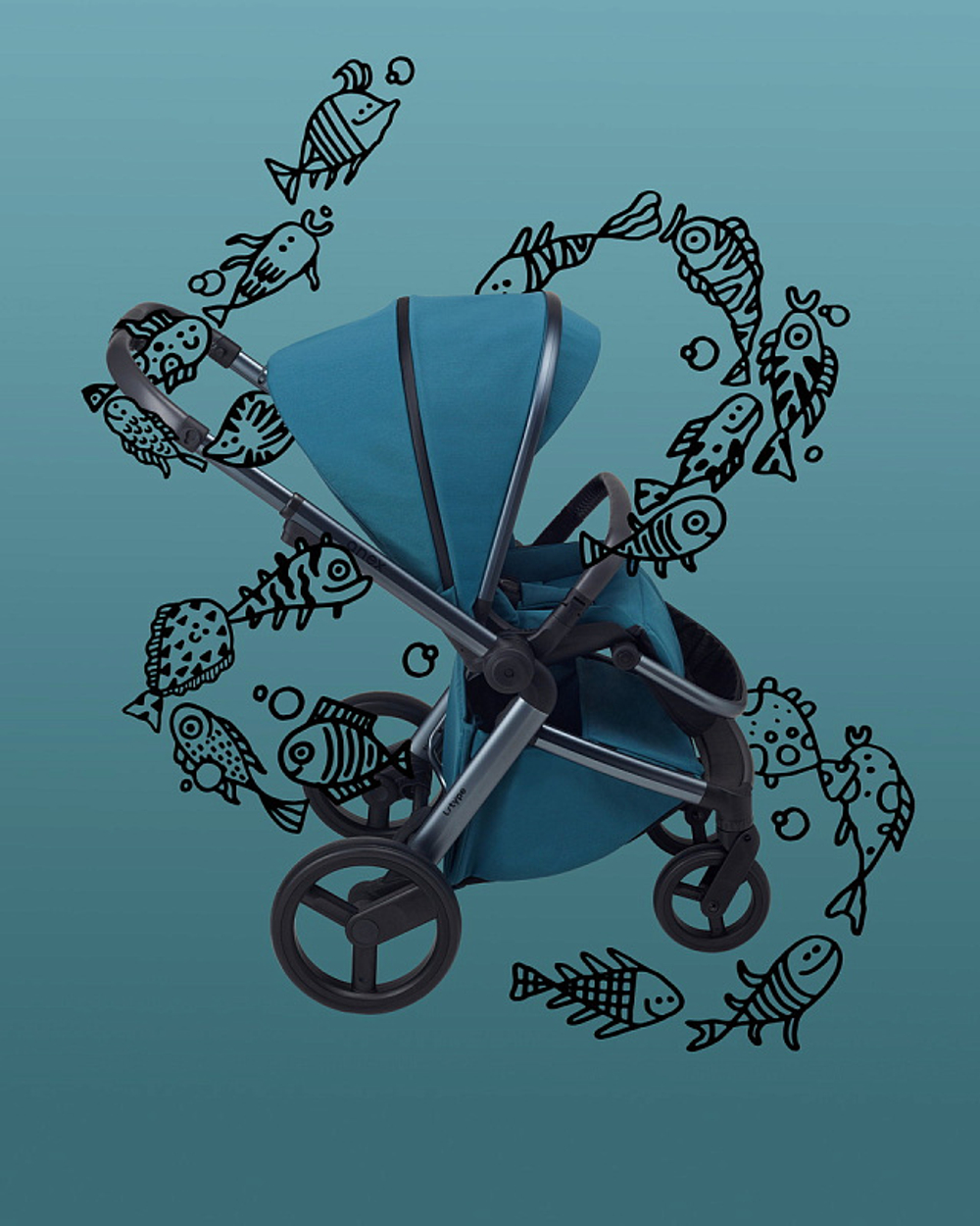 Детская коляска Anex l/type 3 в 1 Ocean