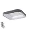 7769/56L AVRA LED SN 578 Светильник металл/белый/серый LED (56Вт+14Вт) 3000-6000K 500х500 IP43 пульт ДУ+подсветка SHARMEL