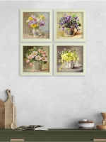 Картины на стену для интерьера на холсте 4 шт