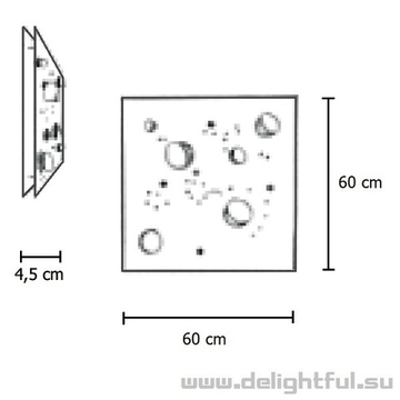 дизайнерский светильник Art-metal 01-08 ( by Delightful )