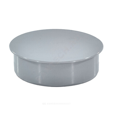 Заглушка PP-H серая BASE Дн 40 б/нап VALFEX 20108040