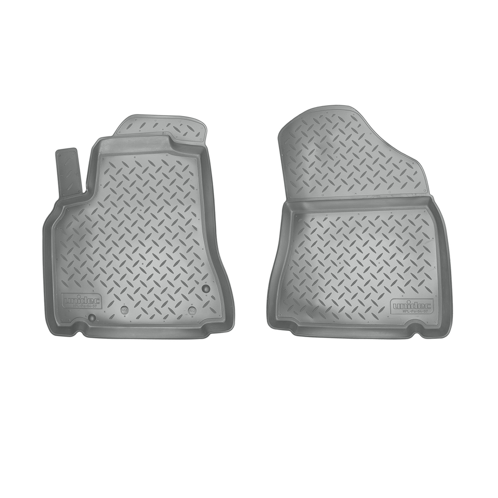 Ковры в салон Norplast/Unidec для Citroen Berlingo Multispace II в кузове B9 (2021-), Серый, сборка РФ, арт.NPL-Po-64-57-3-G
